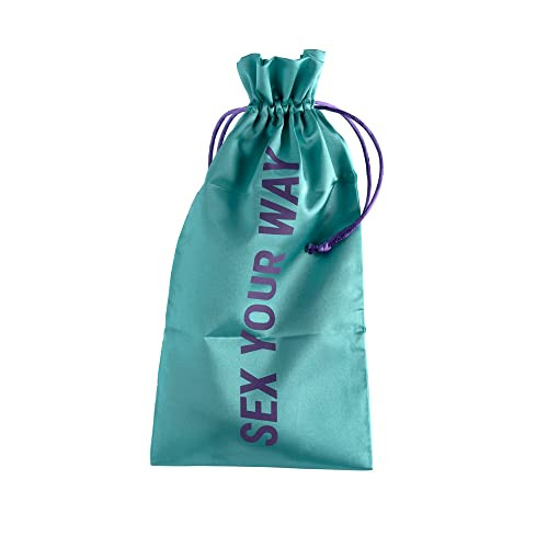 AMORELIE Toy-Tasche Satin für unterwegs Kulturbeutel für Sextoys und Bondage Accessoires