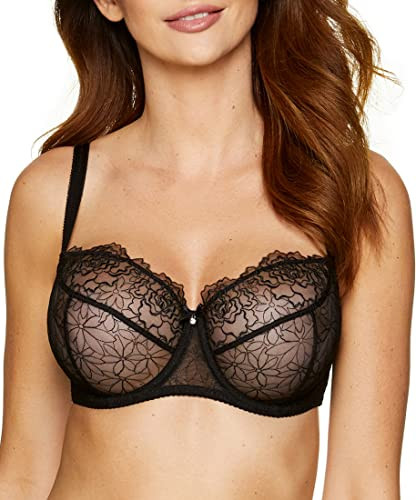 Gorteks Damen Soft Bügel BH Pamela (Schwarz, 85 D)