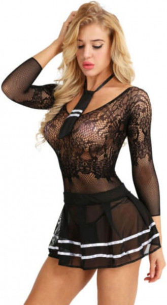 NewBull Schulmädchen-Uniform-Set für Damen