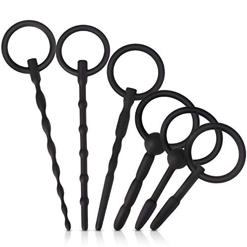 Greenpinecone Silikon Dilatoren Harnröhre Dilator Plug mit 6 Stück