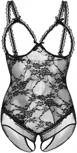 Kinsmirat Damen Reizwäsche Negligee Transparent Body Dessous