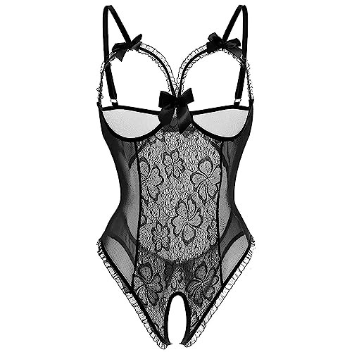 Dessous Damen Sexy Unterwäsche für Frau Sehr Sexy Reizwäche Slip Ouvert Body