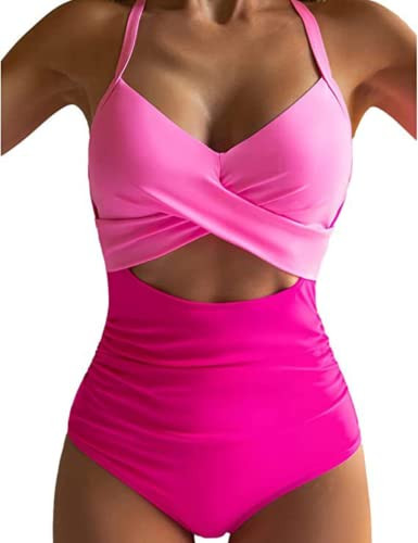 ABINGOO Damen Einteiliger Badeanzug
