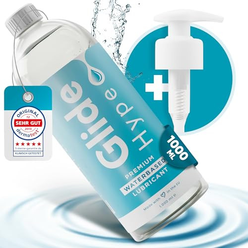 GlideHype PREMIUM Gleitgel auf Wasserbasis