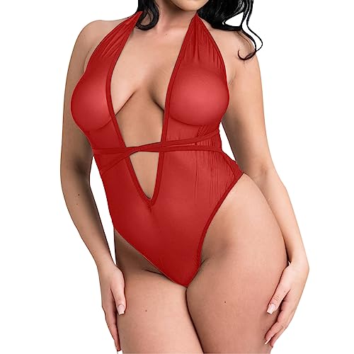 Dessous Mit Strapse Und StrüMpfe Set Body Damen Sexy Dessous Bodysuit Bh Mit BüGel Overall ReizwäSche Negligee Spitze UnterwäSche Lingerie UnterwäSche Frauen Nahtlos String Tanga Damen Set Pyjama Ro