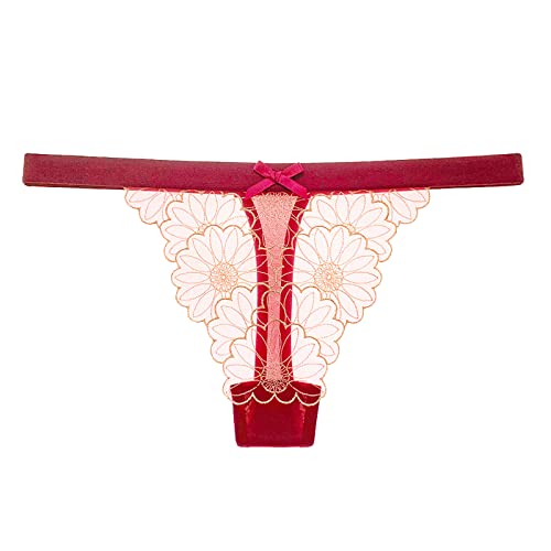 Fulidngzg String Tanga Damen Sexy Dessous Große Größen Erotisch Atmungsaktiv Bikini Unterhosen Brazilian Unterwäsche Hohe Taille Hipster Nahtlos Slips Höschen Offen Ouvert Baumwolle Tangas Schlüpfer