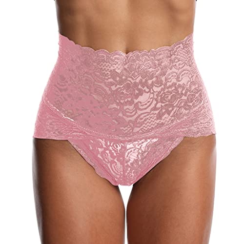 Fulidngzg Unterhosen Damen Spitze Offen Ouvert Sexy String Nahtlos Erotisch Slips String Tanga Dessous Große Größen Unterwäsche Hipster Atmungsaktiv Hohe Taille Bikini Baumwolle Schlüpfer Tangas