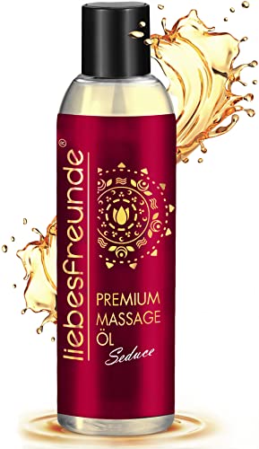 liebesfreunde® Massageöl Joy – Sinnliches Massage Öl zur Entspannung für Paare, 150 ml