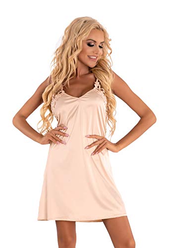 LivCo Corsetti Fashion LC Ziveron Chemise & Thong pink Rosa S/M