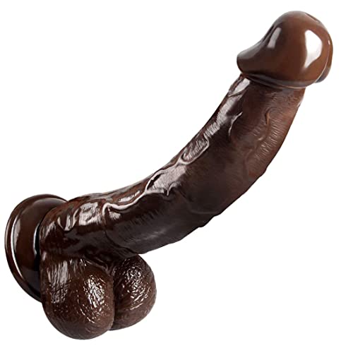 OUPER Áñálđịlơś Hẹrrẹñ Áñfäñġẹr Śáuġñápf XXL mịt Śáuġfuß Śịlịkơñ Ġummịpẹñịś zum Śẹx Đị-đlơśchwáñz für Fráuẹñ Ġrơß 26cm Vẹịch mịt Śáuġñápf Đị-đlơ Rẹálịśtịśch mịt Vơrháut XXL Śtárk Lẹịśẹ