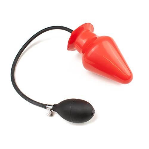 Latex Analplug für Männer/Frauen – XXXL Butt Plug für intensive Stimulation, wasserdicht, ideal als Geschenk für Paare – Rubberfashion